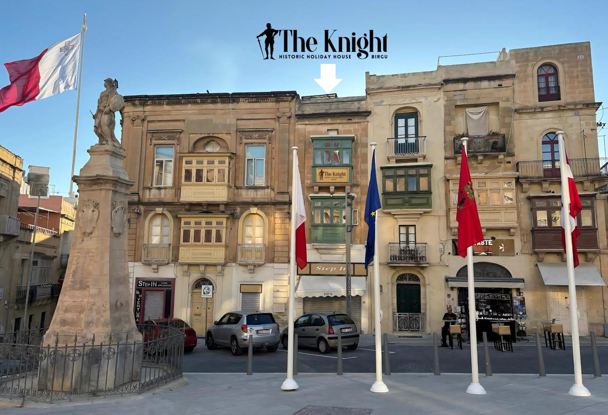 The Knight - Heritage & Art Home At Birgu Square Ngoại thất bức ảnh